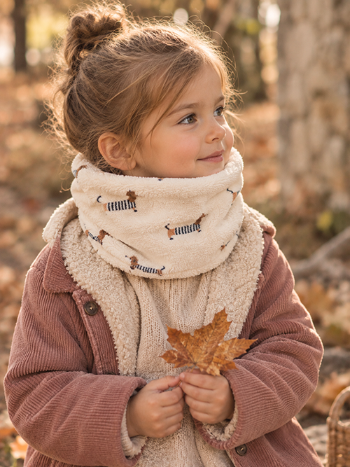 Snood Teddy imprimé